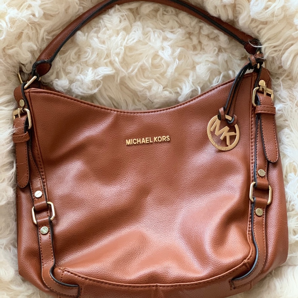 Michael Kors Brown Purse Like New